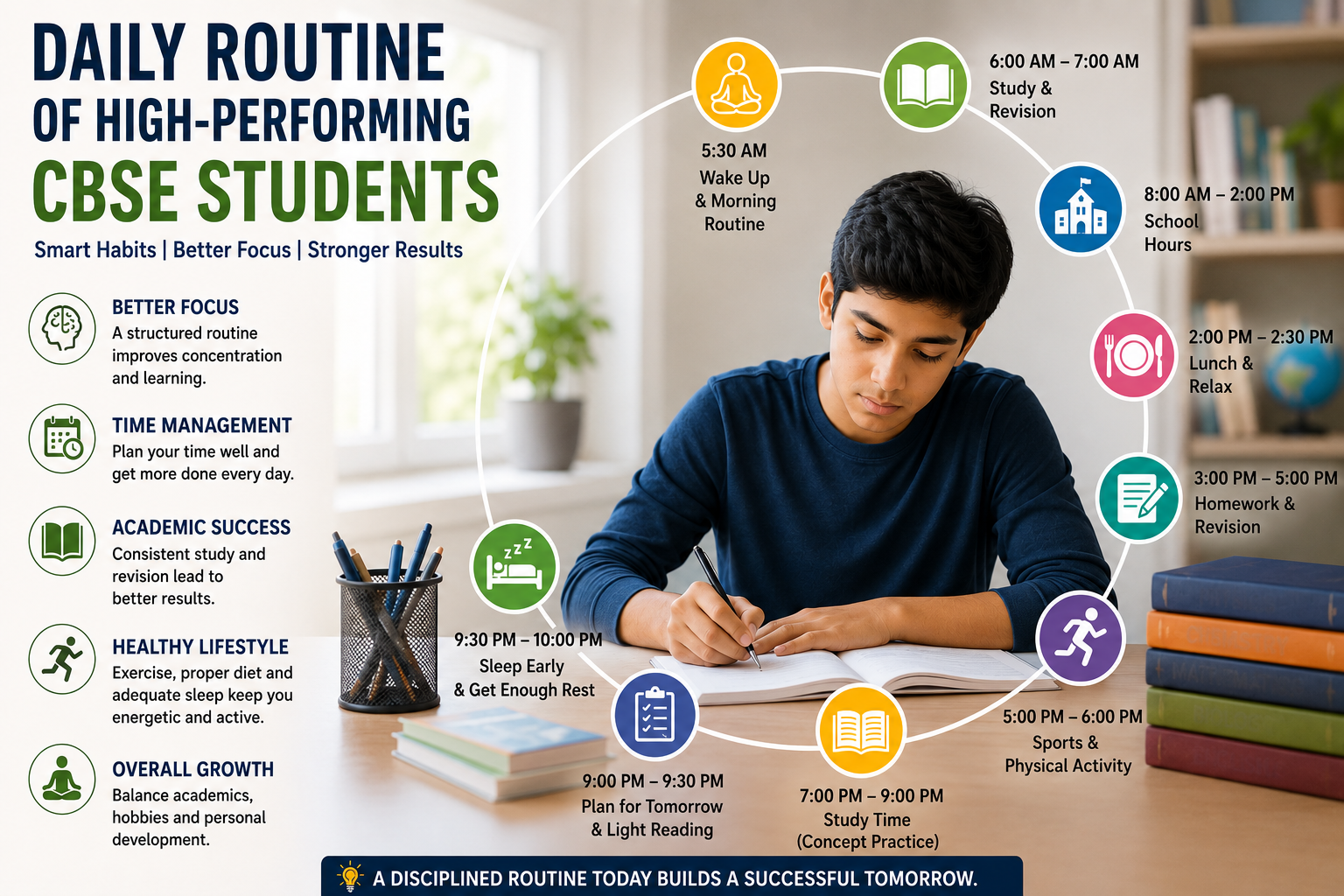 Daily Routine of High Performing CBSE Students Habits That Lead to Academic Success
